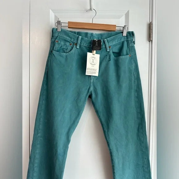 Urban Renewal Men’s Levi 501’s Blue Acid Wash Jeans NWT Size 30 X 32